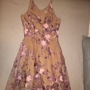 Dress the Population Floral Dress